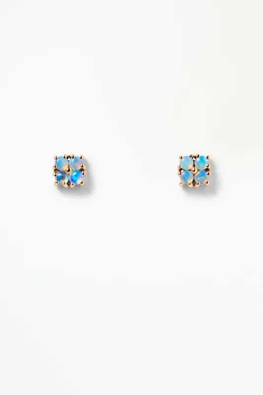 Small Opal Lattice Earring - Single sold by WWAKE