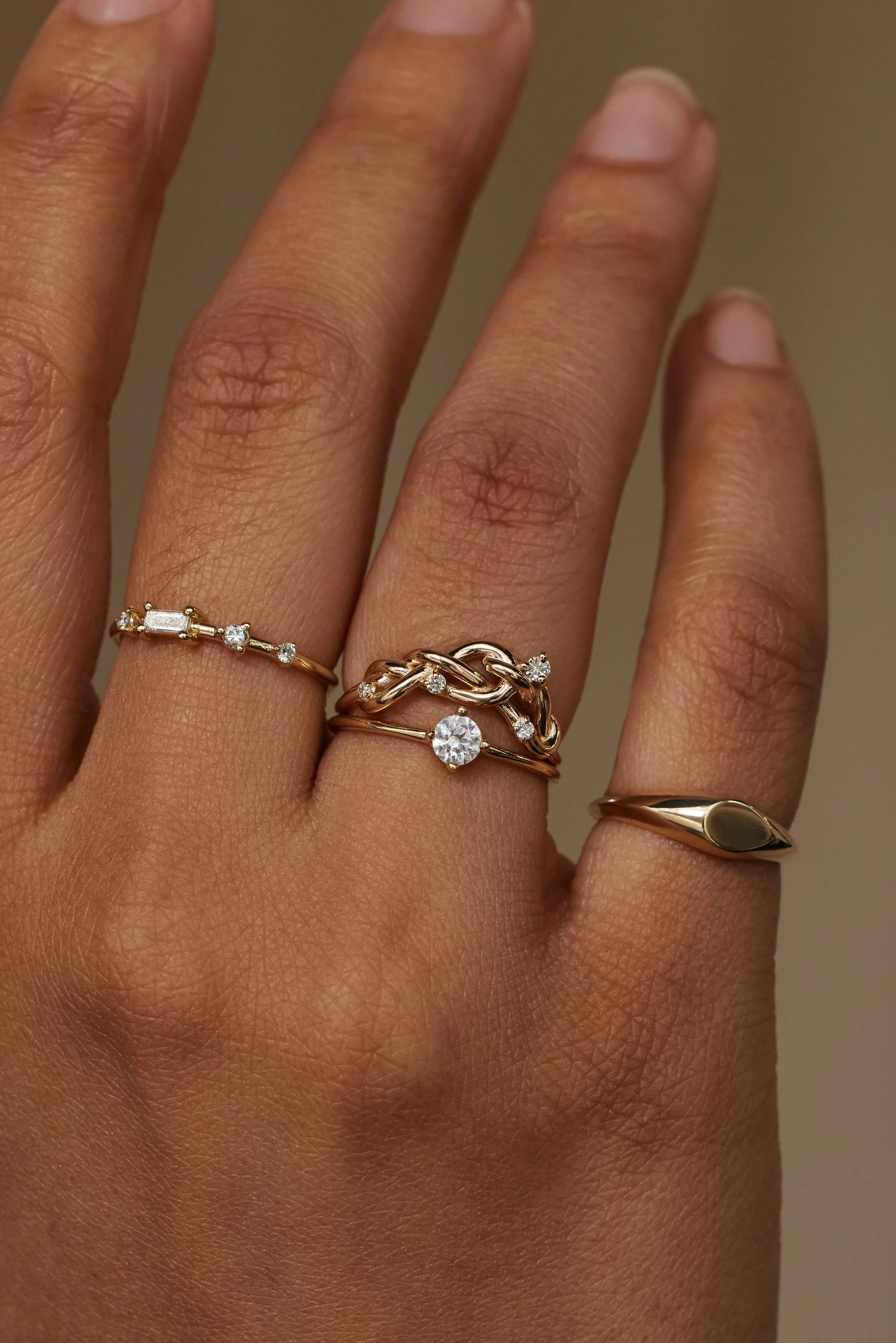 Gentle Practice Diamond Ring sold by WWAKE product image thumbnail 2