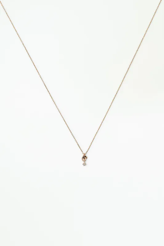 Little Ode Diamond Necklace sold by WWAKE