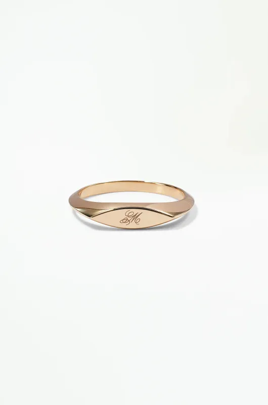 Eye Signet Ring made by WWAKE