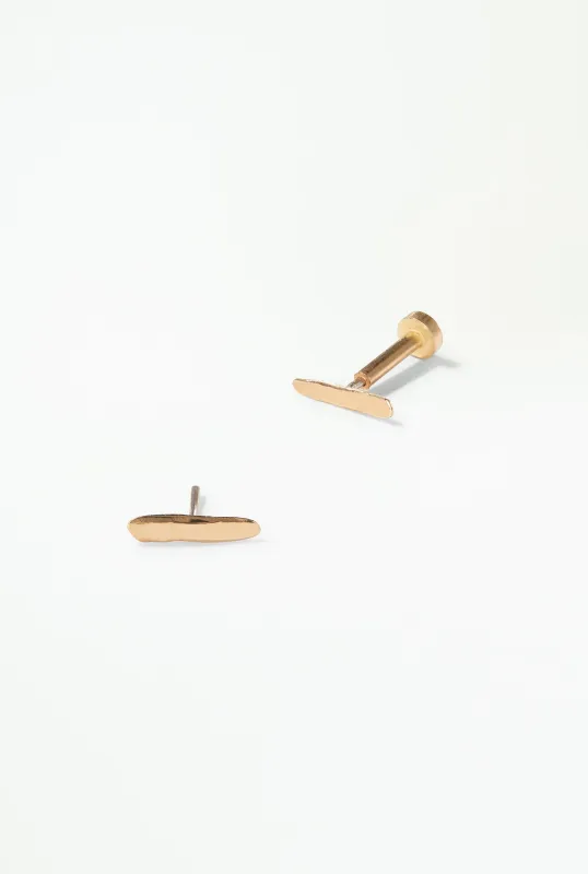 Dash Wisp Earring - Flat Back - Single sold by WWAKE