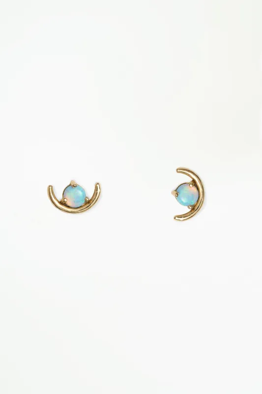 Large Opal Arc Earring - Single sold by WWAKE
