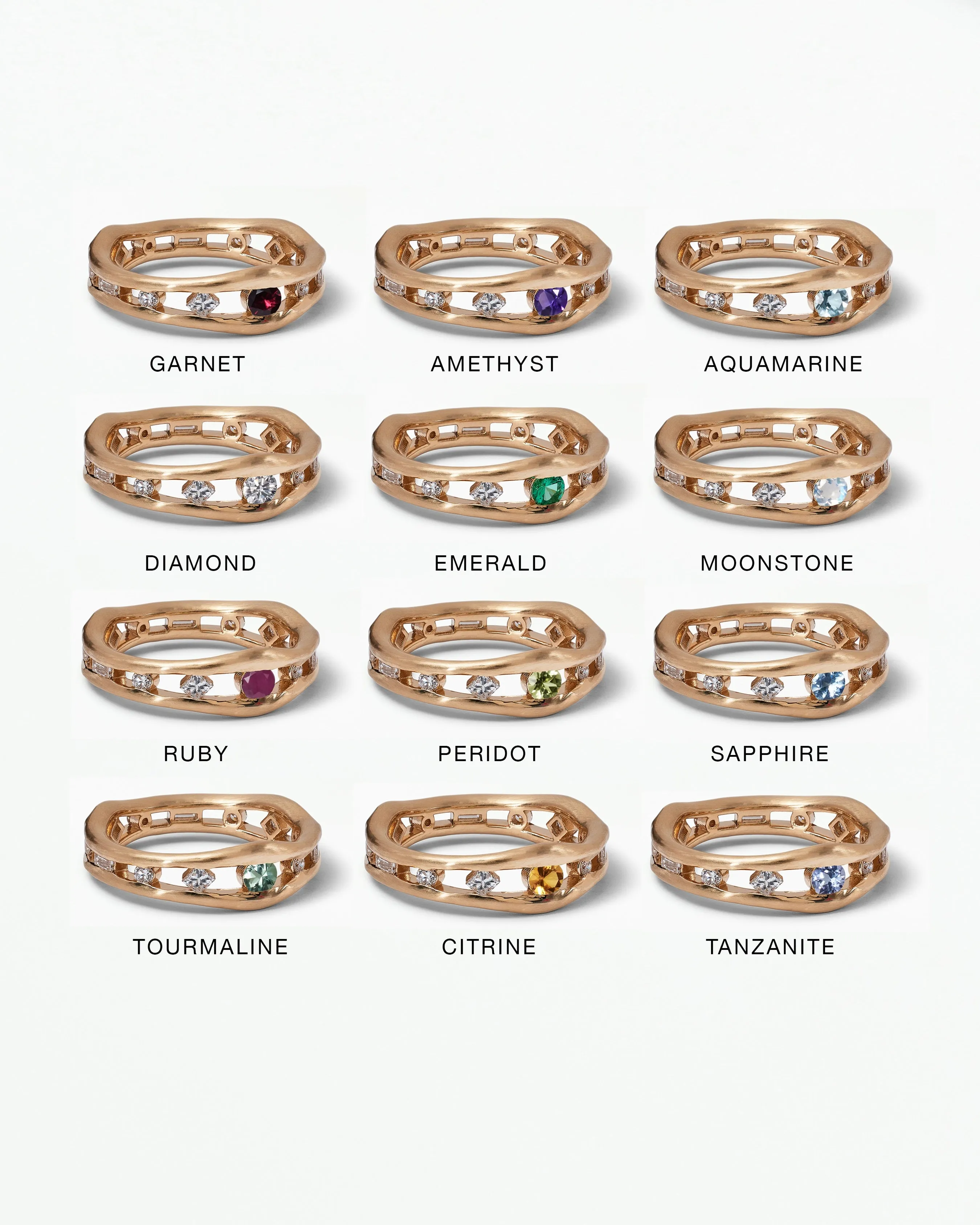 Birthstone Float Ring sold by WWAKE product image thumbnail 2