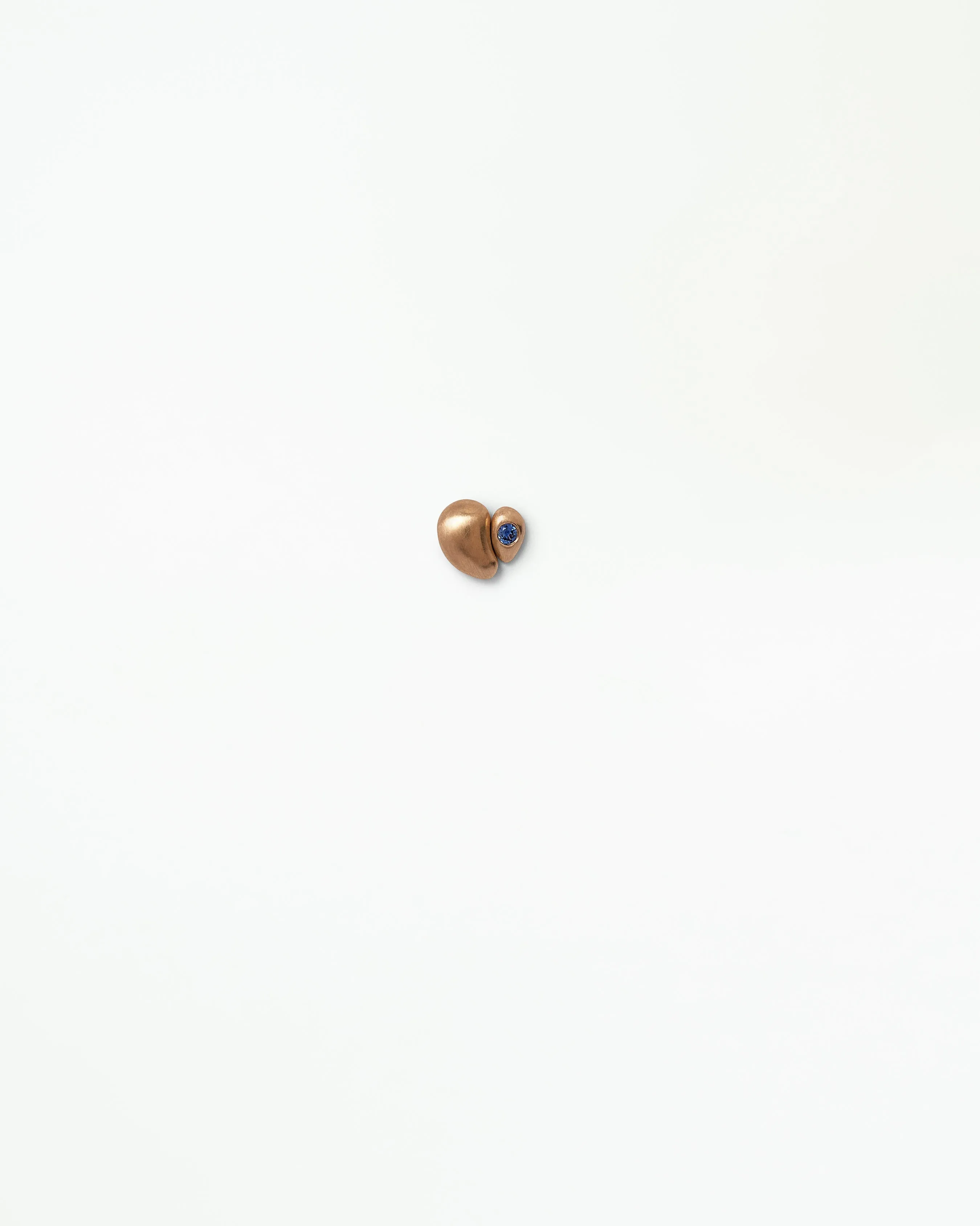 Sapphire Bean Earrings - Pair sold by WWAKE