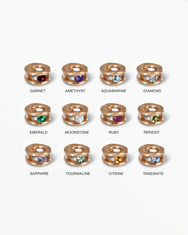 Birthstone Float Charm made by WWAKE