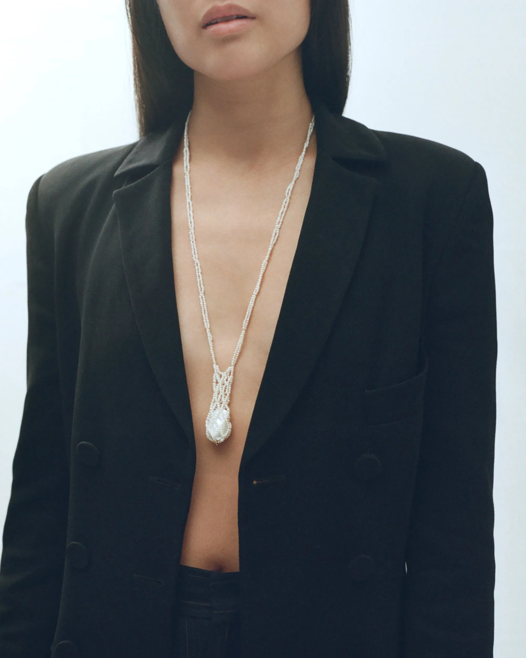 Pearl Howell Pouch Necklace sold by WWAKE product image thumbnail 5