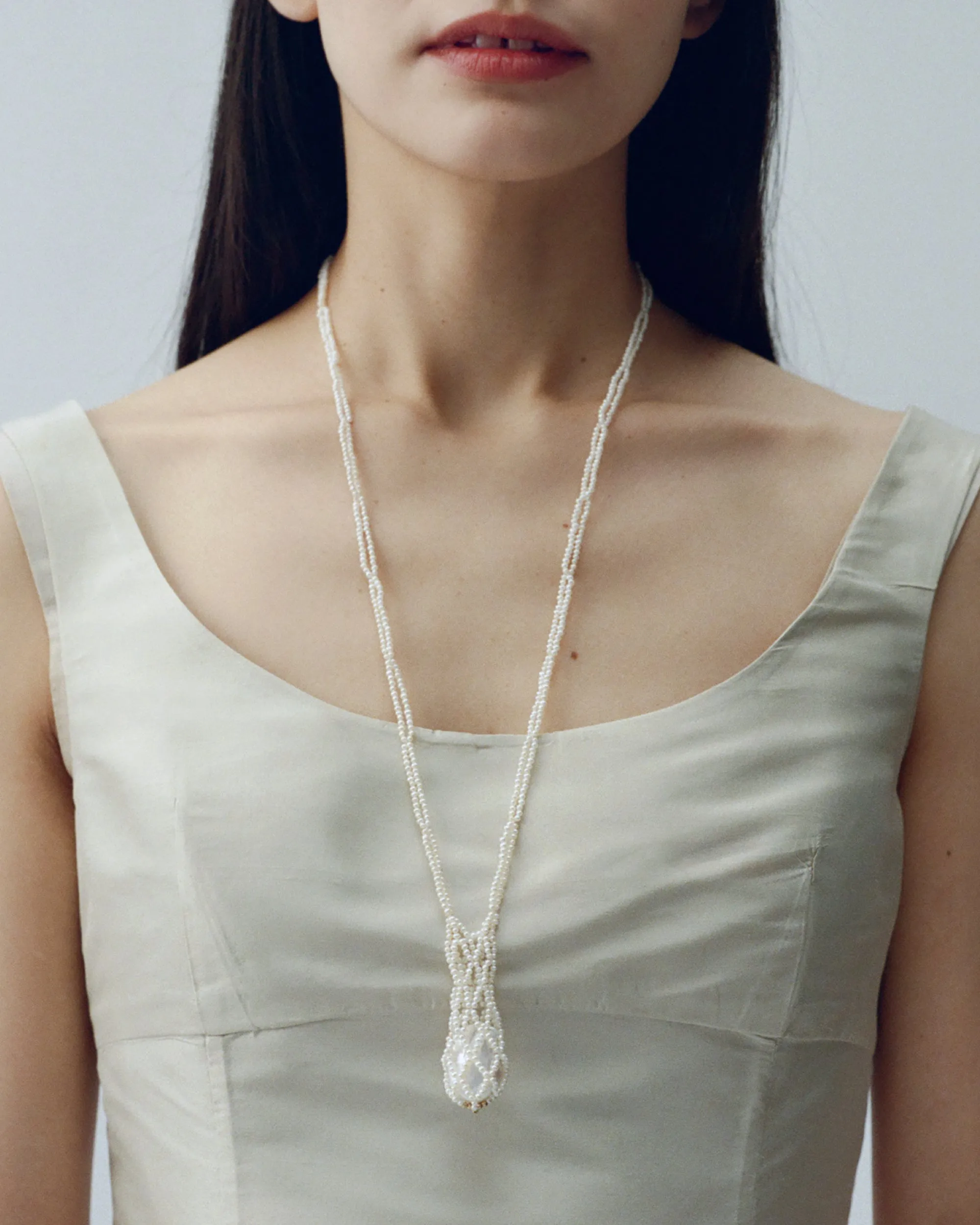 Pearl Howell Pouch Necklace sold by WWAKE product image thumbnail 4