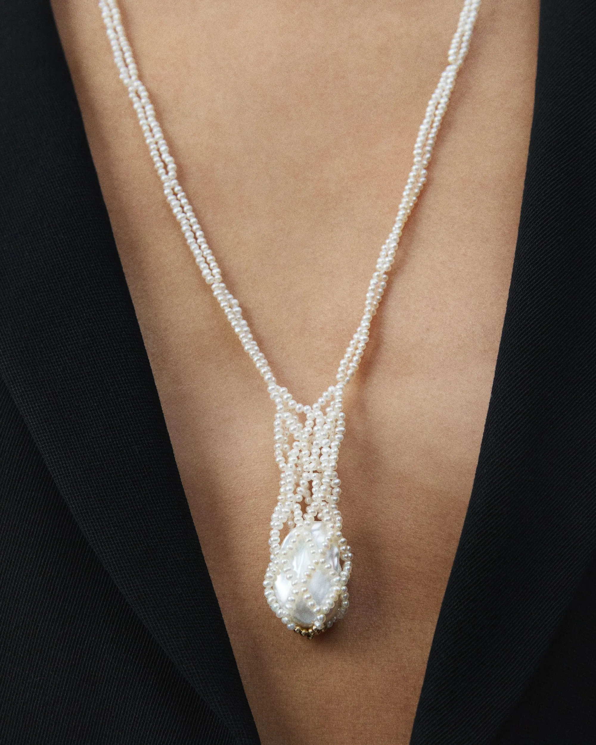 Pearl Howell Pouch Necklace sold by WWAKE product image thumbnail 2