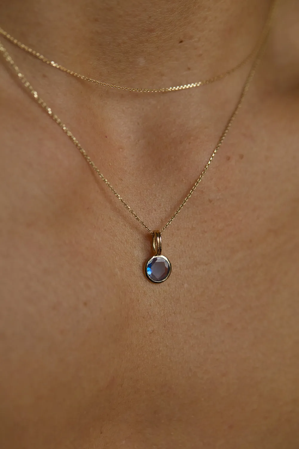 One of a Kind Sapphire Rain Pendant No. 1 sold by WWAKE product image thumbnail 2