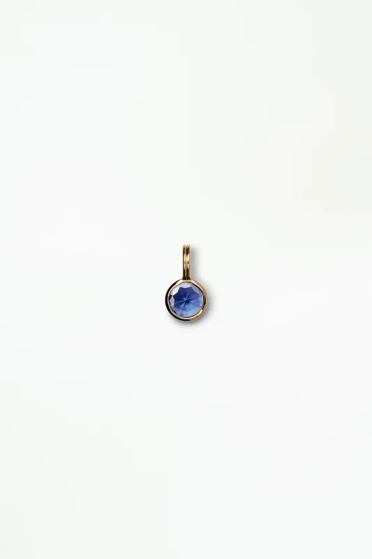 One of a Kind Sapphire Rain Pendant No. 1 made by WWAKE