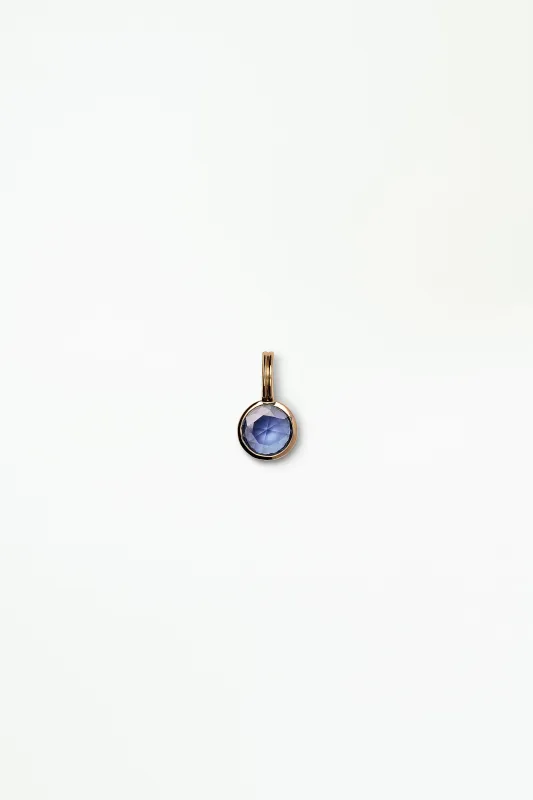 One of a Kind Sapphire Rain Pendant No. 9 made by WWAKE