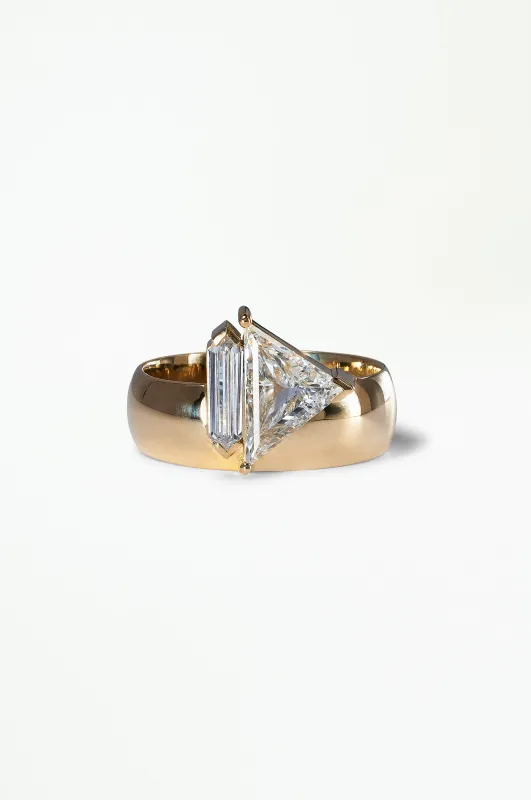 One of a Kind Bricolage Ring No. 27 made by WWAKE