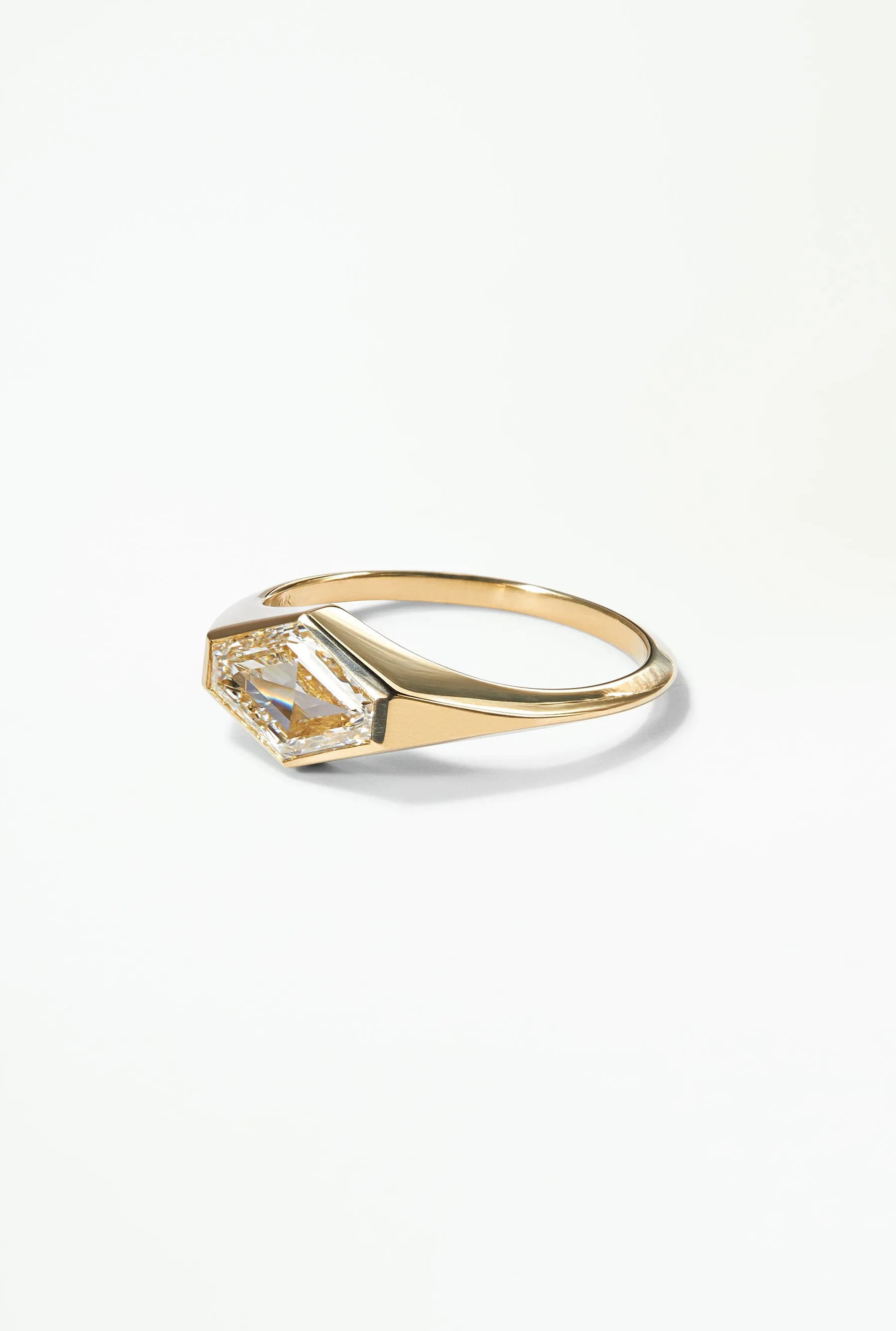 One of a Kind Solo Signet Ring No. 16 sold by WWAKE product image thumbnail 3