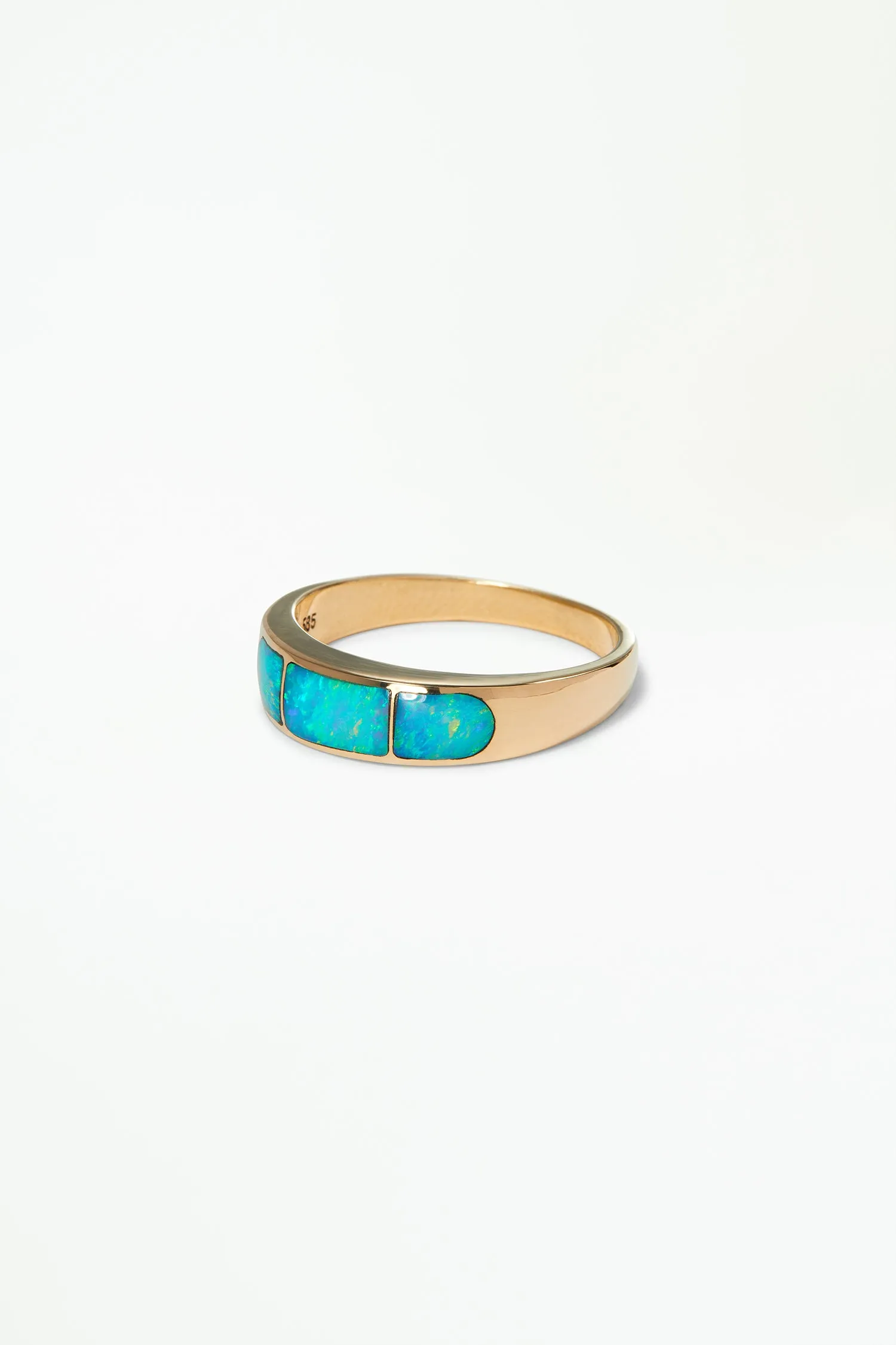 One of a Kind Opal Inlay Ring No. 3 sold by WWAKE product image thumbnail 3