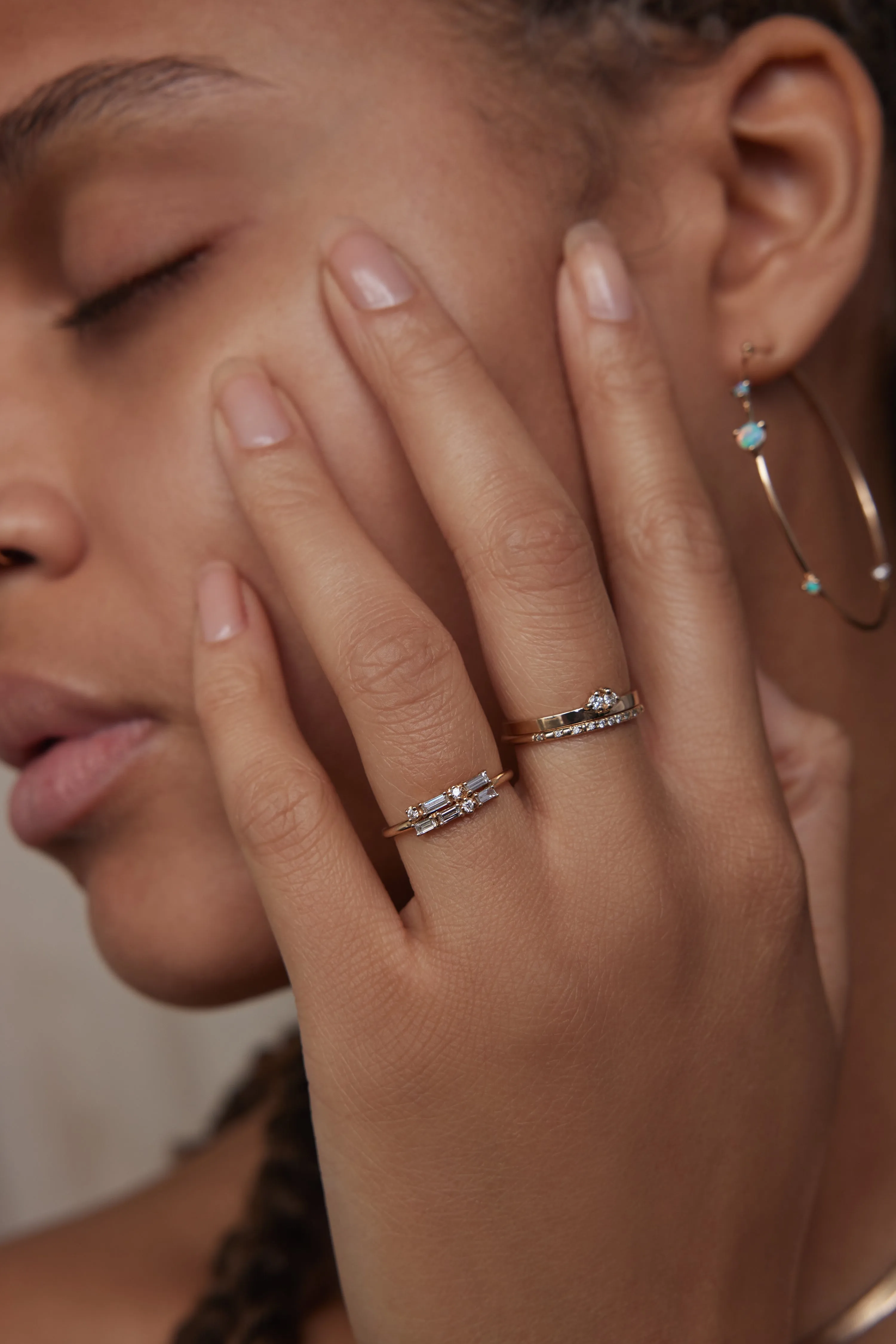 Limited Edition Diamond Brickwork Ring sold by WWAKE product image thumbnail 4