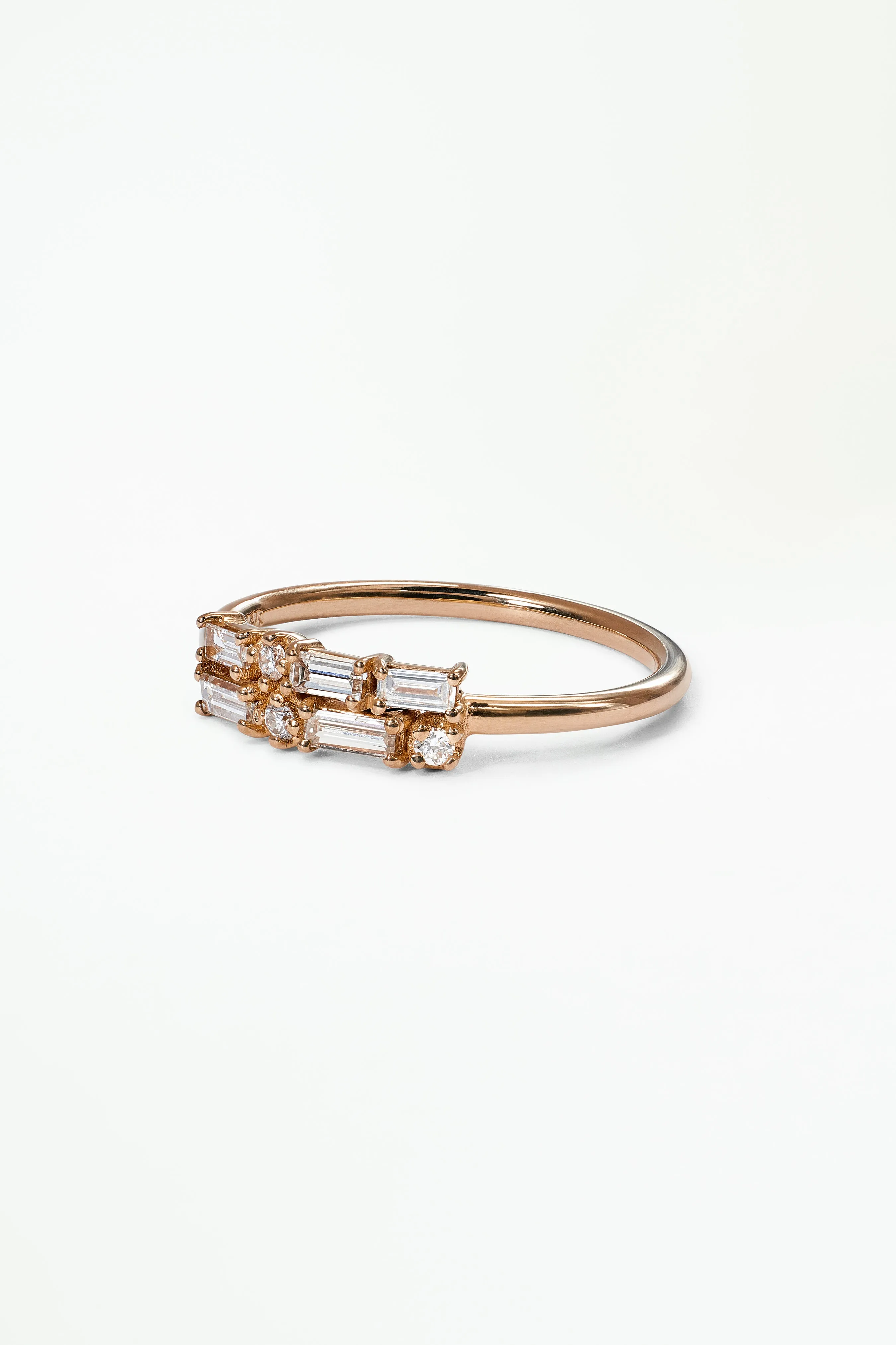Limited Edition Diamond Brickwork Ring sold by WWAKE product image thumbnail 3