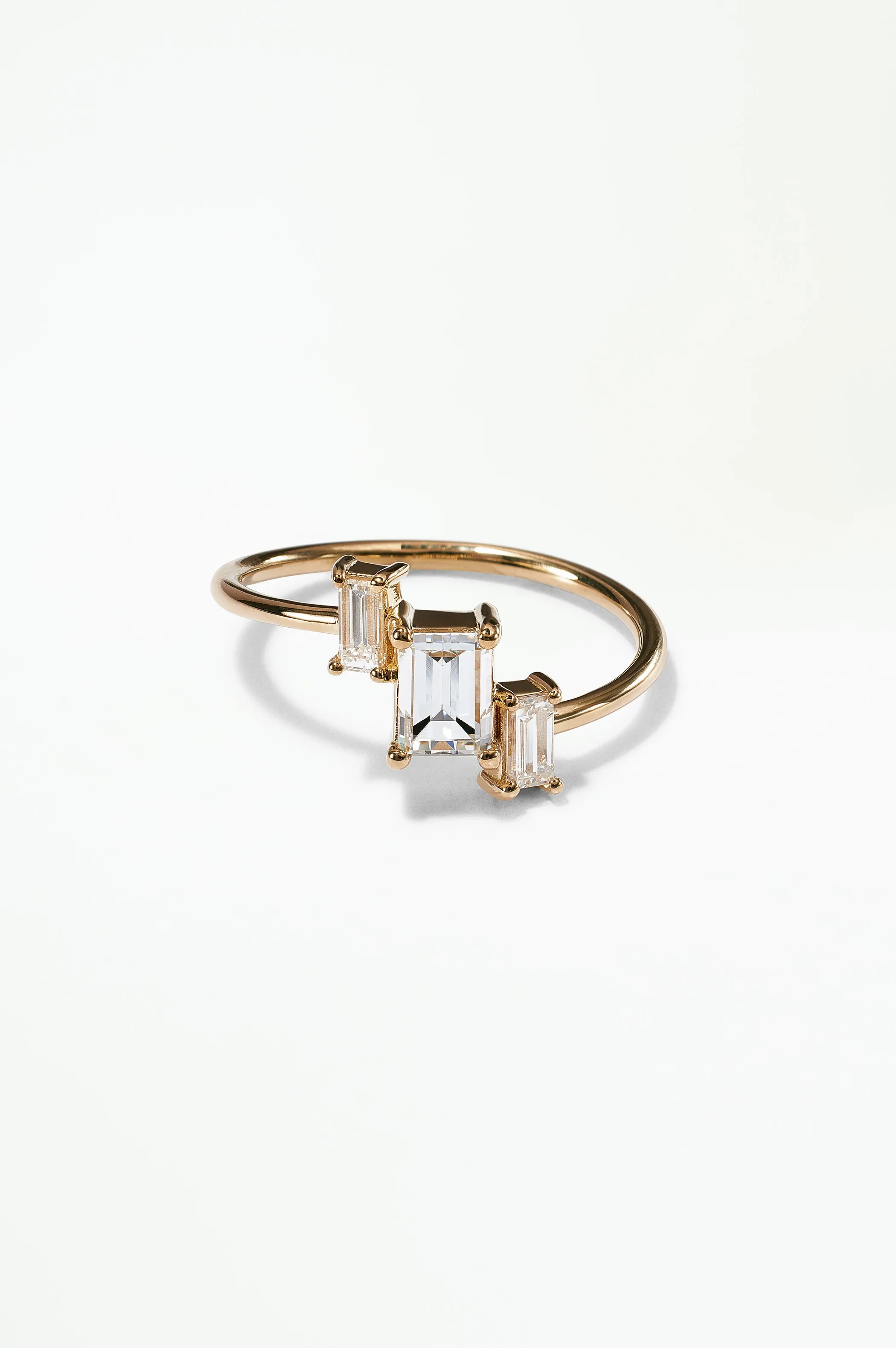 One of a Kind Baguette Cut Diamond Mosaic Ring No. 27 sold by WWAKE