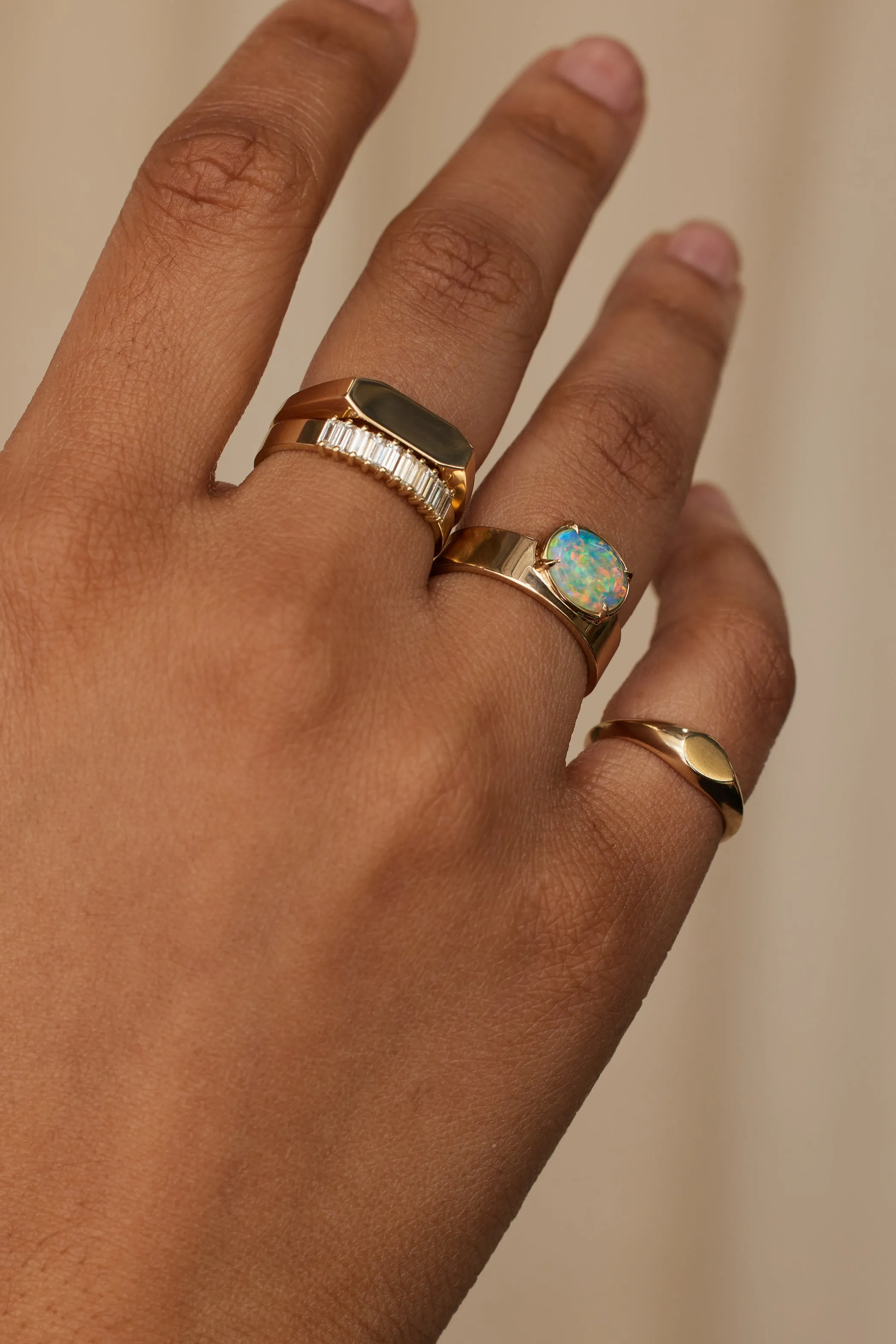One of a Kind Opal Monolith Ring No. 15 sold by WWAKE product image thumbnail 2