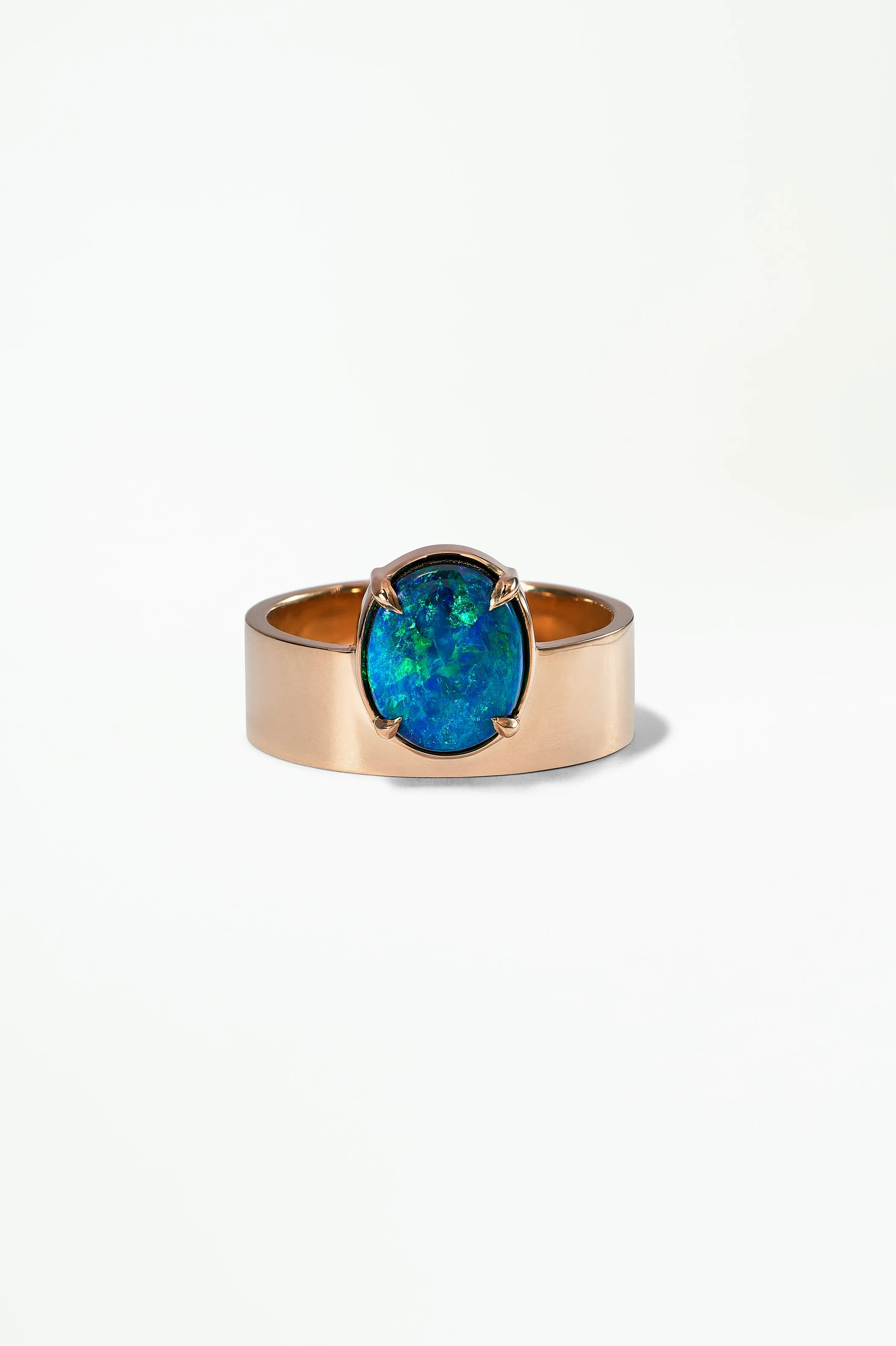 One of a Kind Black Opal Monolith Ring No. 13 sold by WWAKE