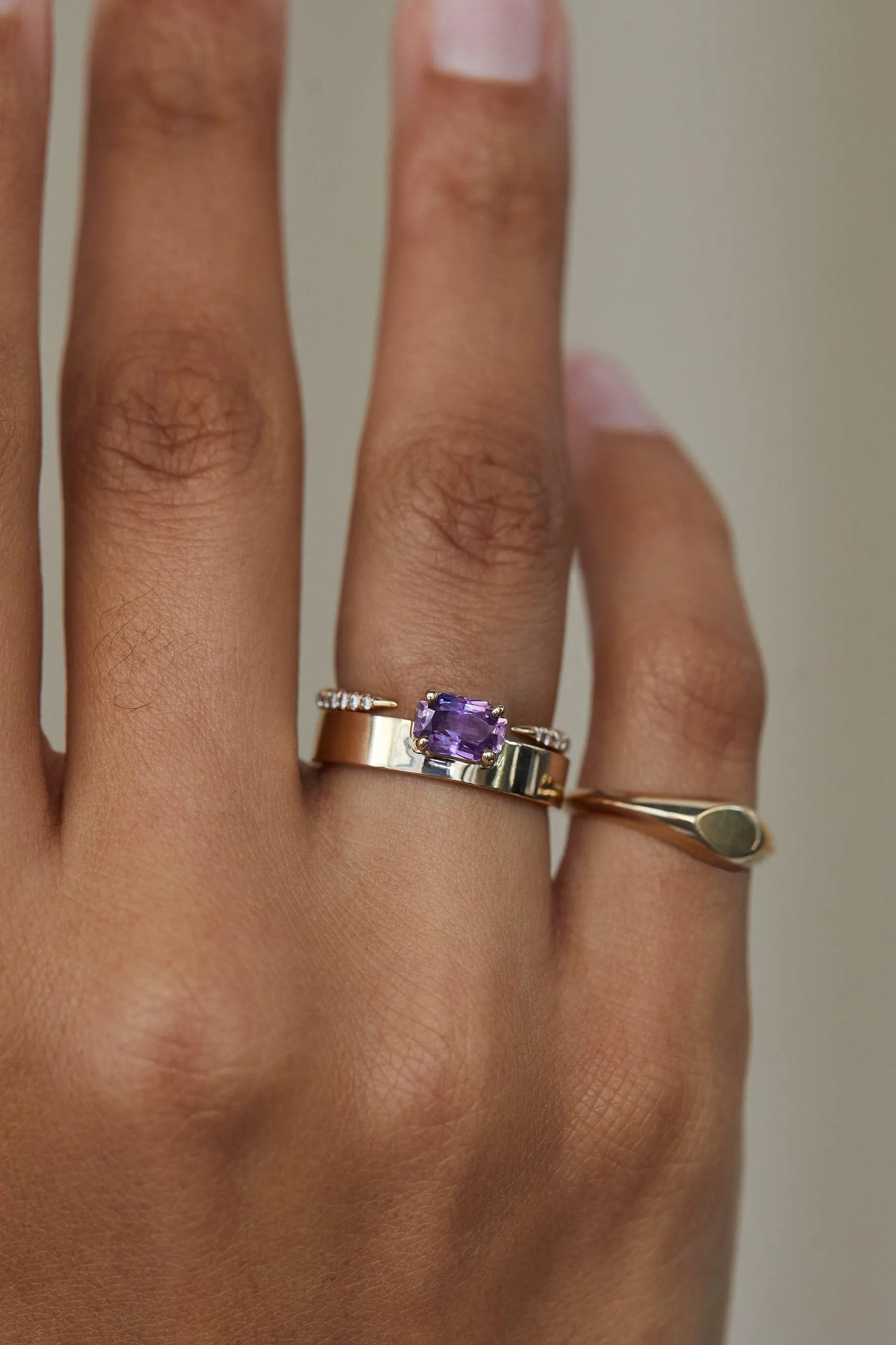 One of a Kind Pink-Purple Sapphire Monolith sold by WWAKE product image thumbnail 2