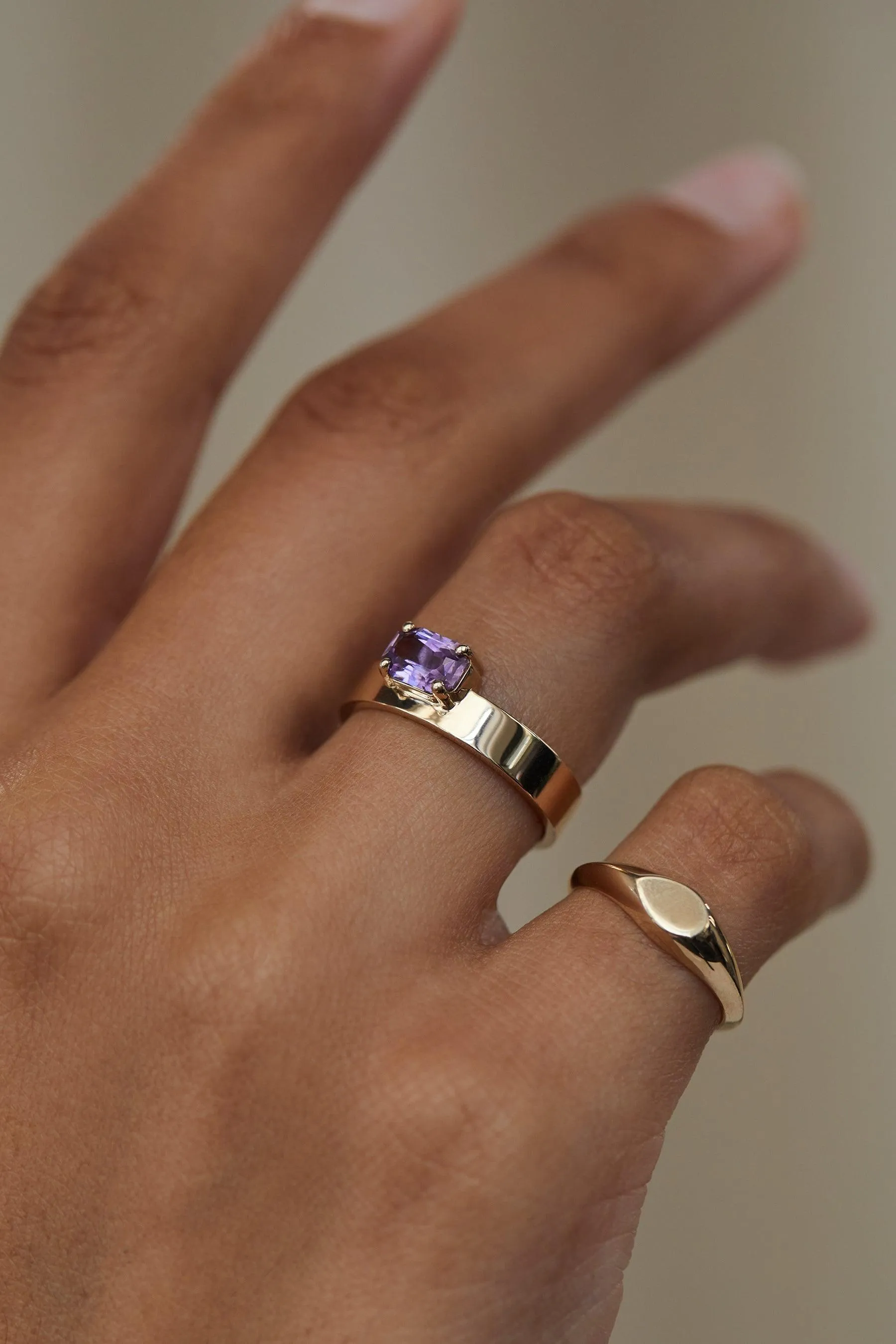 One of a Kind Pink-Purple Sapphire Monolith sold by WWAKE product image thumbnail 4