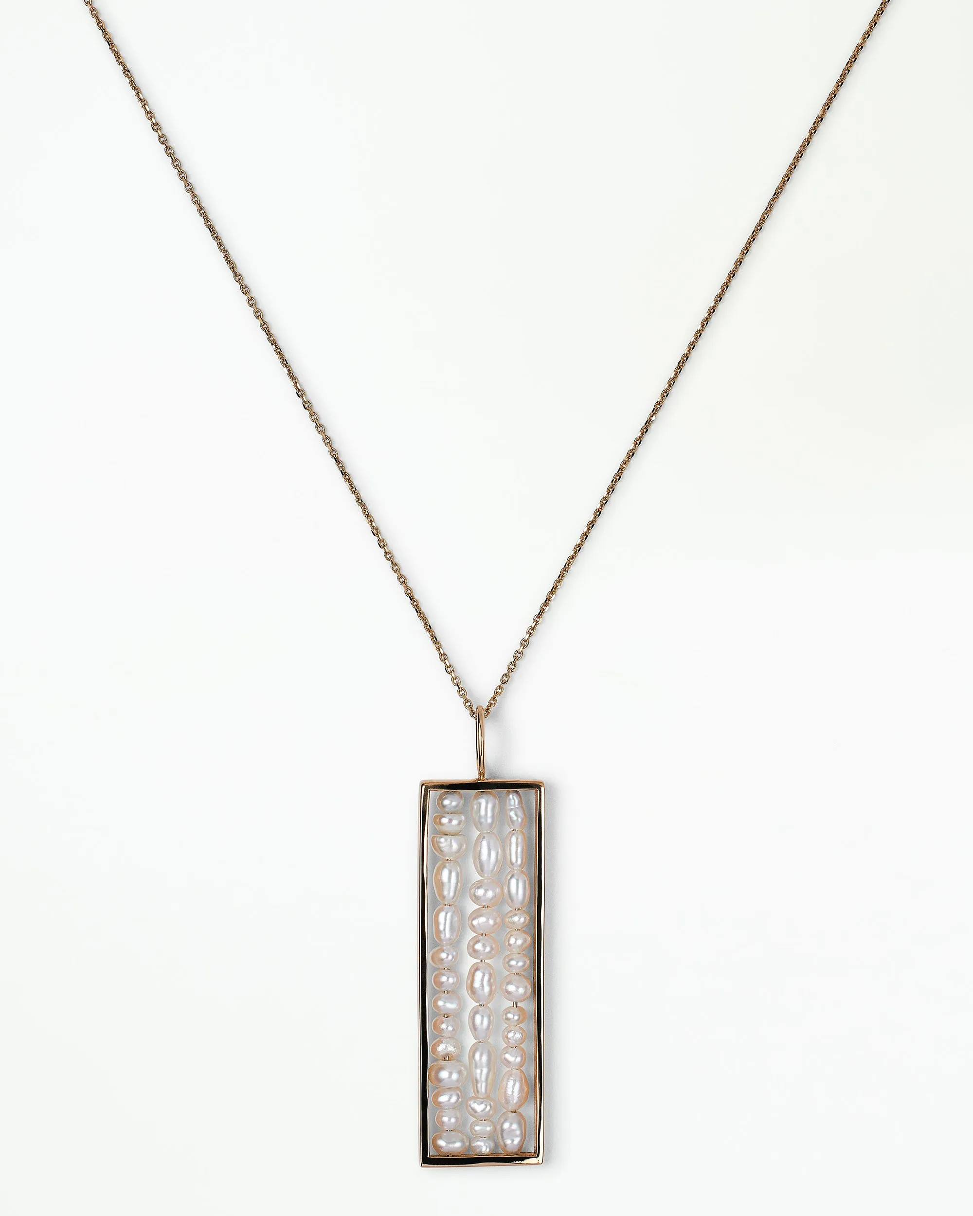 Pearl Long Metaphor Pendant sold by WWAKE product image thumbnail 3