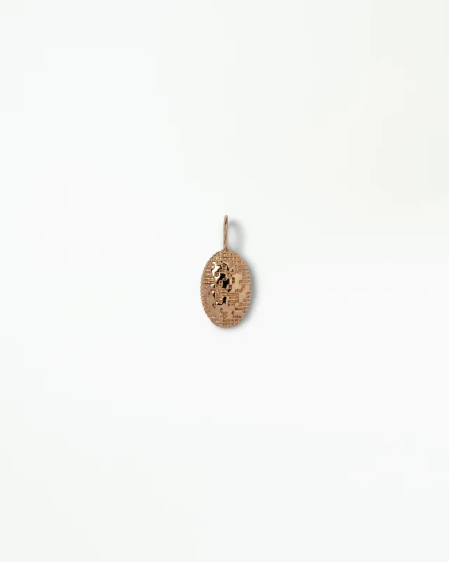 Gold Lace Pendant made by WWAKE