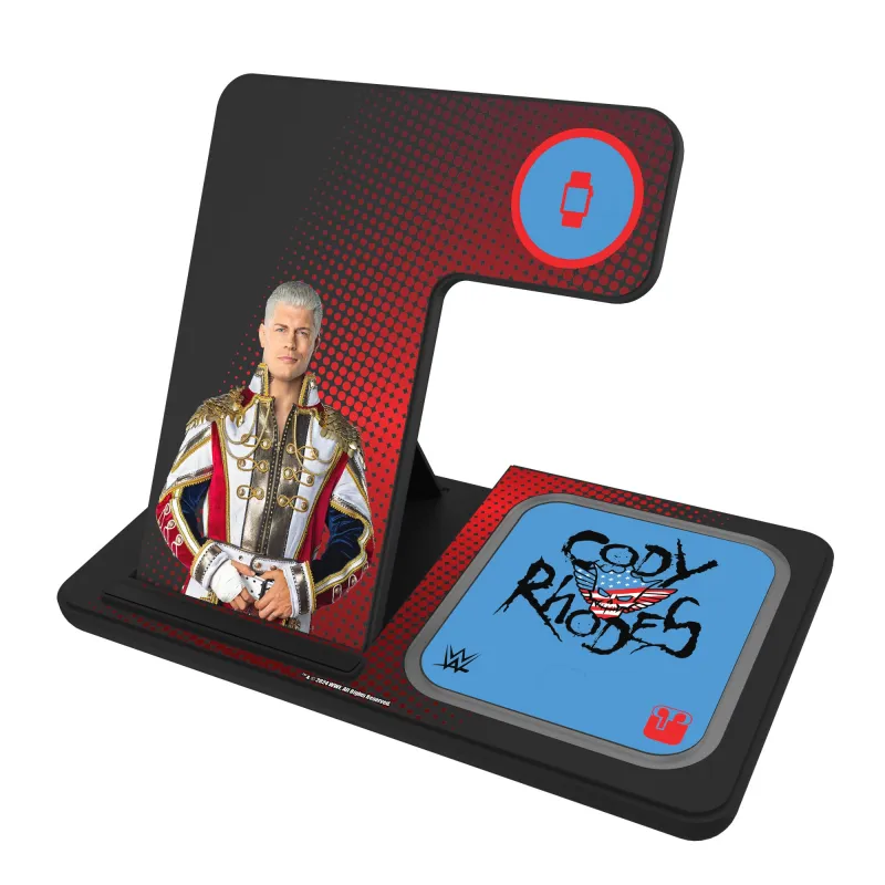 Keyscaper  Cody Rhodes 3-in-1 Charging Station sold by WWE