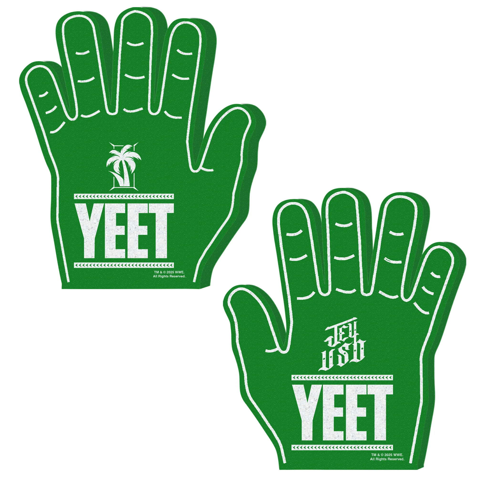 WinCraft Jey Uso Foam Hand sold by WWE