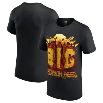 Men's Black Bronson Reed Big Bronson Reed T-Shirt sold by WWE product image thumbnail 2