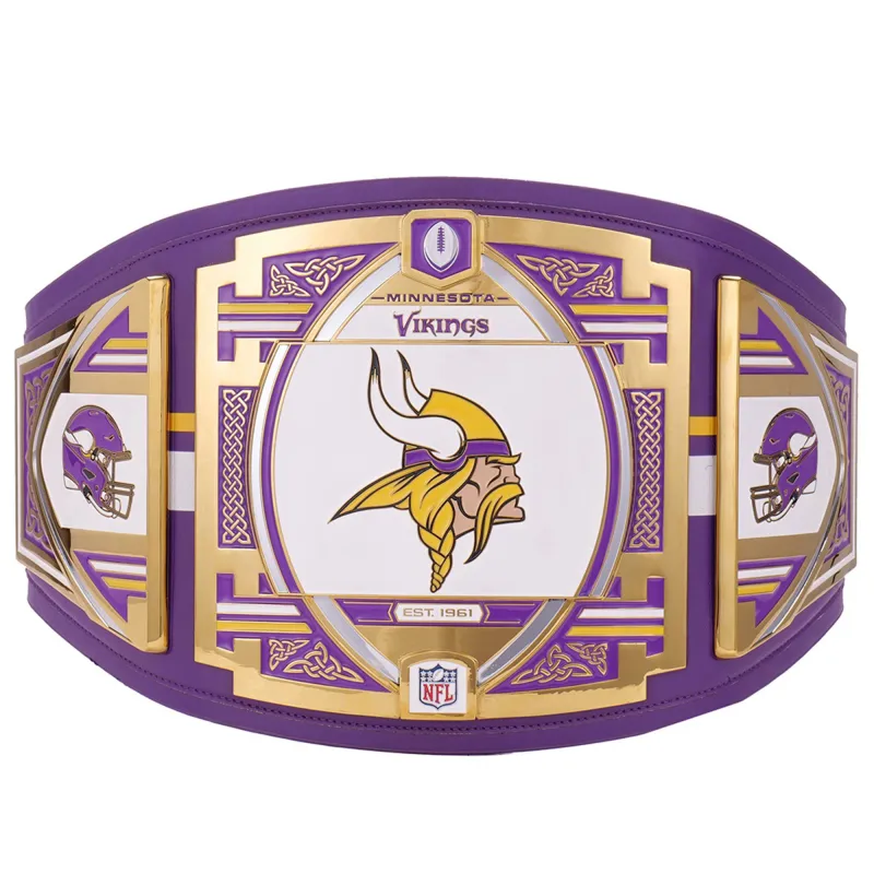 Minnesota Vikings WWE Legacy Title Belt made by WWE