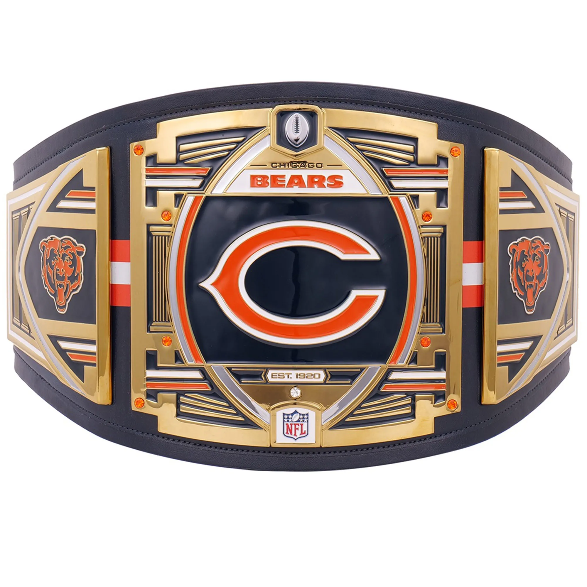 Chicago Bears WWE Legacy Title Belt sold by WWE