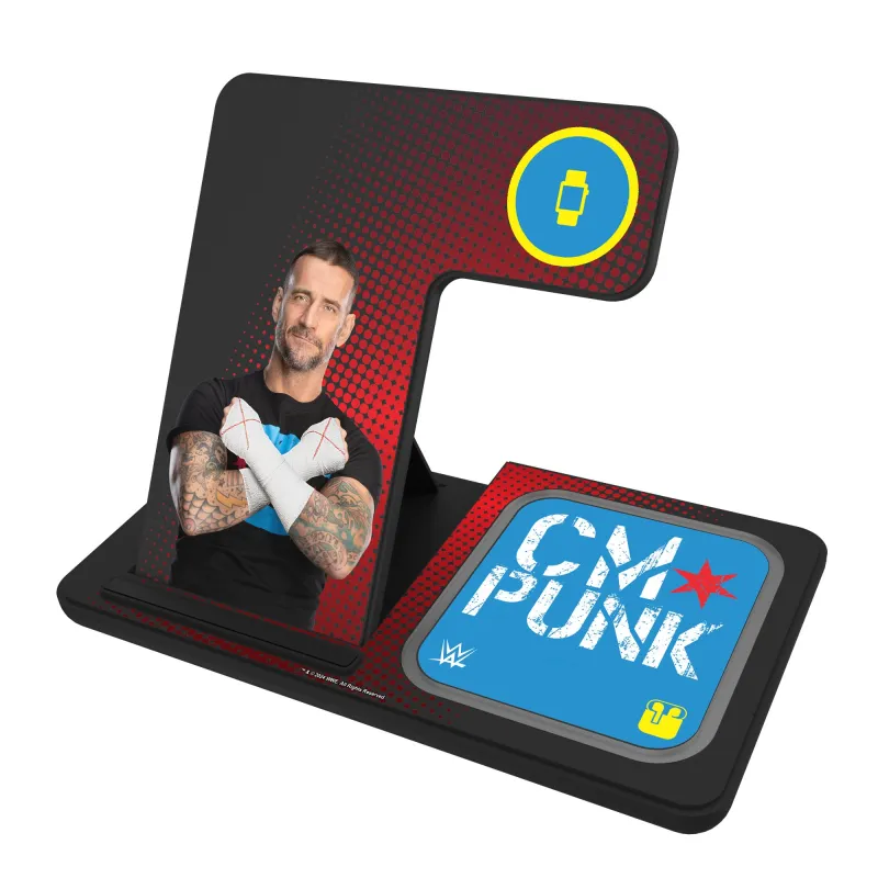 Keyscaper  CM Punk 3-in-1 Charging Station sold by WWE