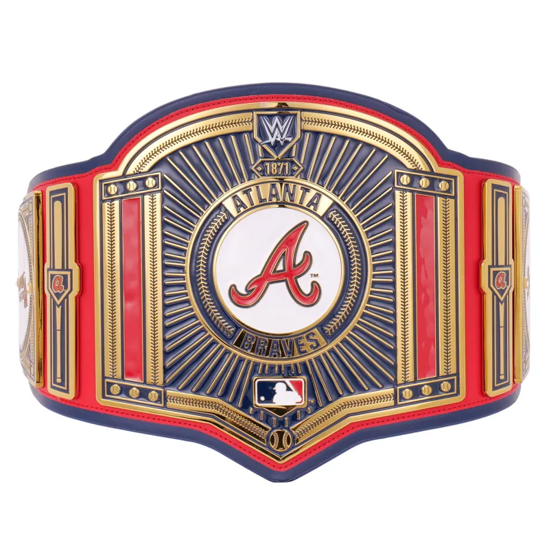 Atlanta Braves WWE Legacy Title Belt made by WWE