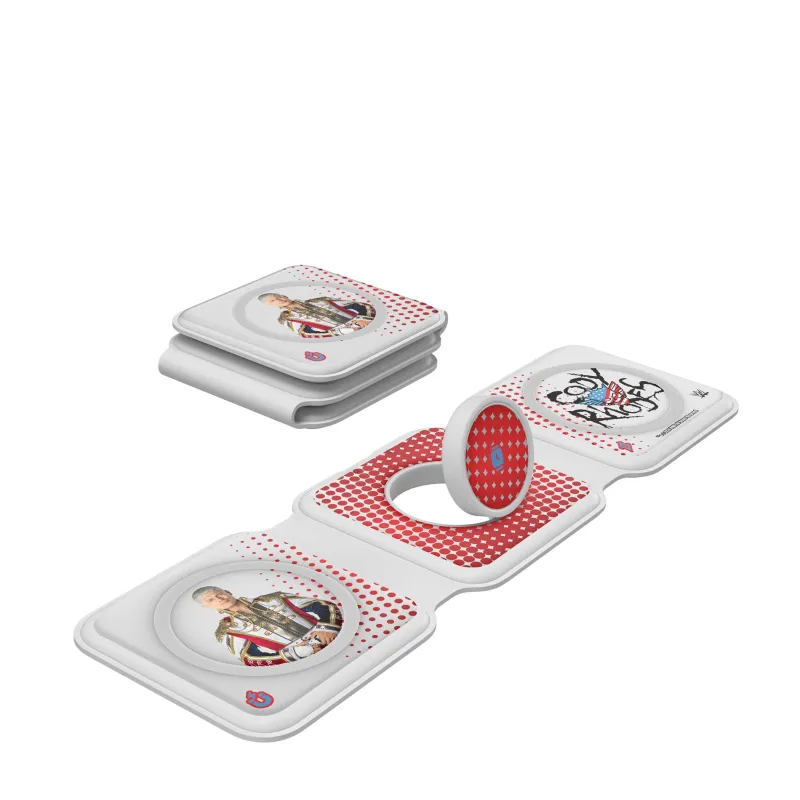 Keyscaper  Cody Rhodes 3-in-1 Foldable Charger sold by WWE