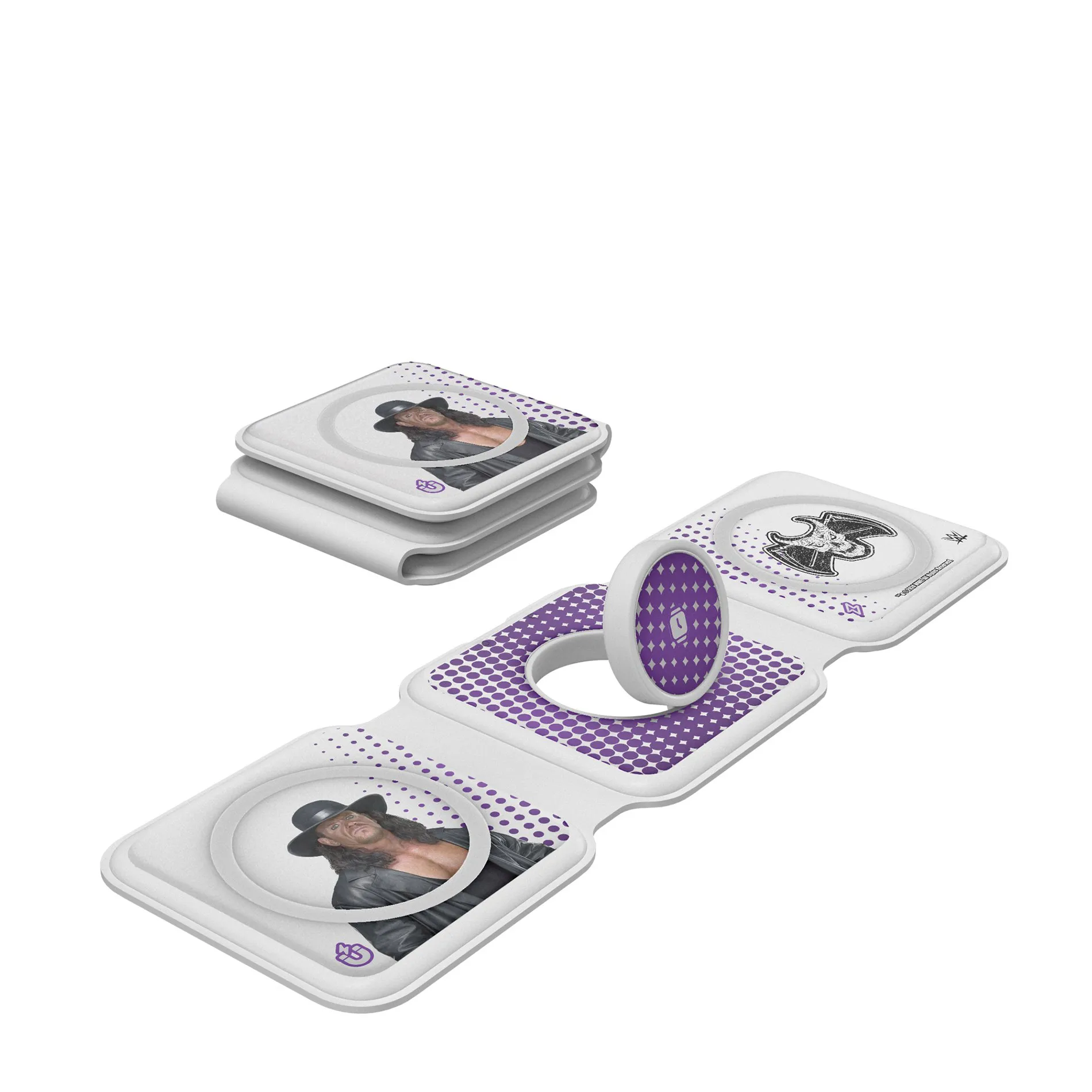Keyscaper The Undertaker 3-in-1 Foldable Charger sold by WWE