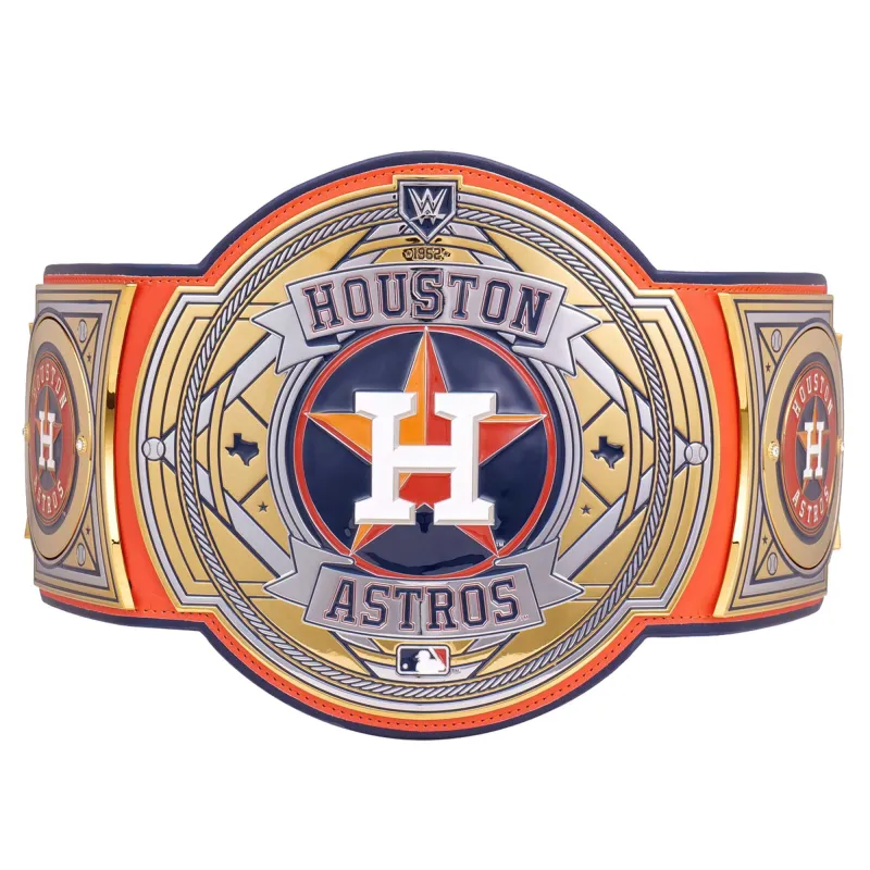 Houston Astros WWE Legacy Title Belt made by WWE