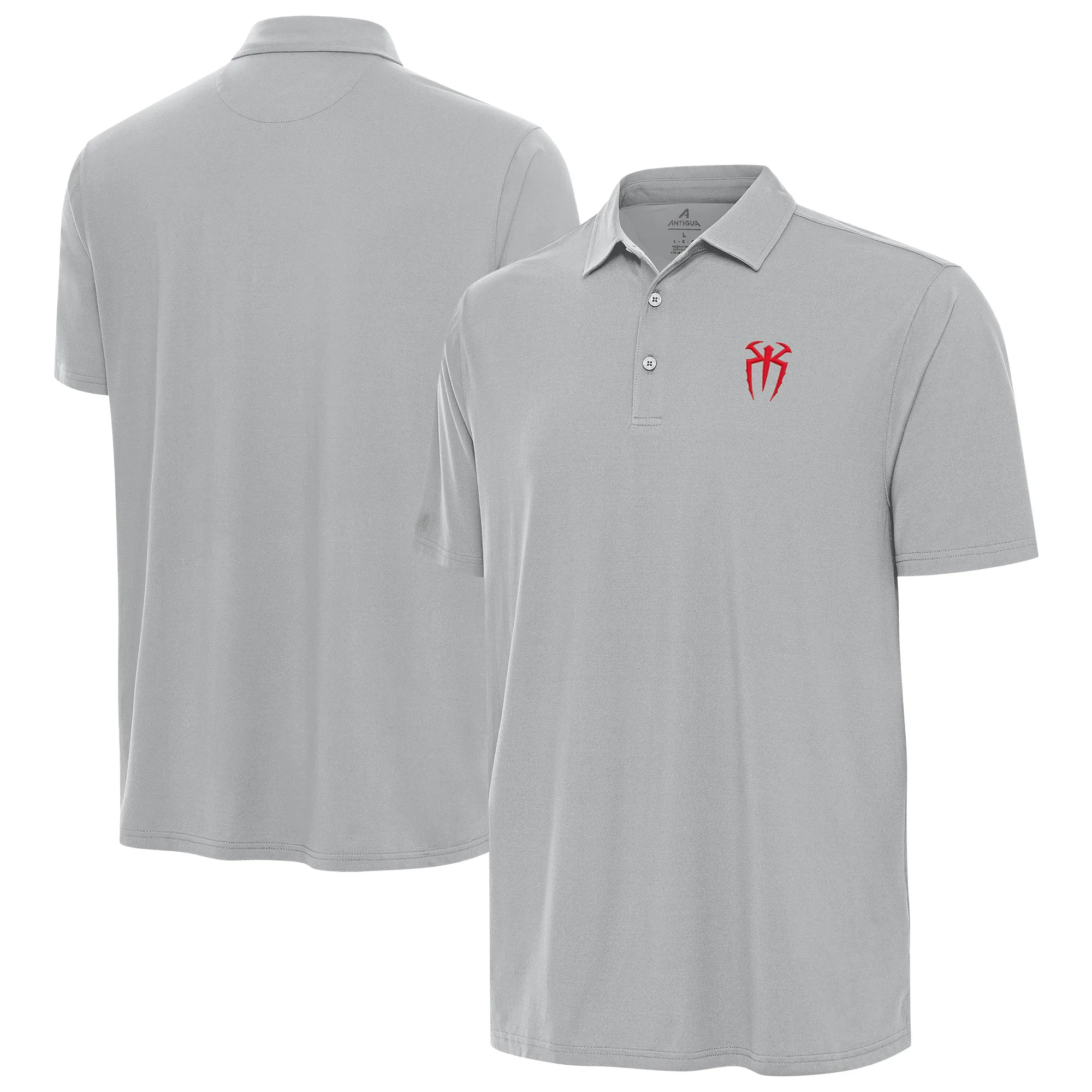 Men's Antigua Gray Roman Reigns Era Polo sold by WWE