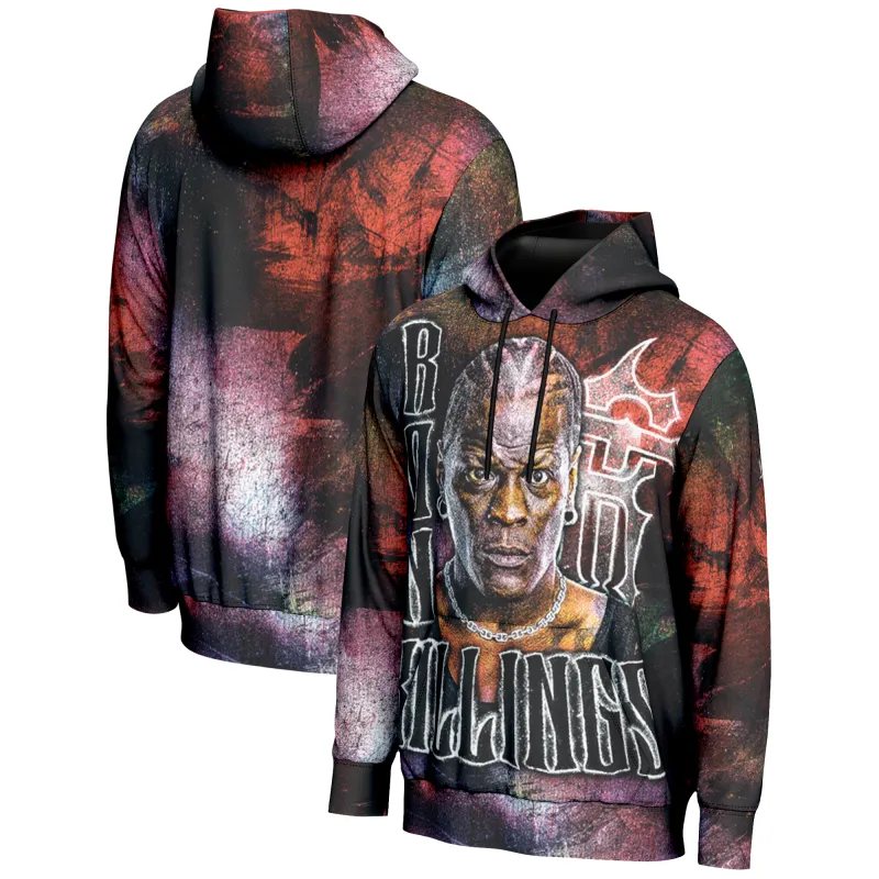Men's ProSphere Black Ron Killings/R-Truth  Superstar Hoodie sold by WWE