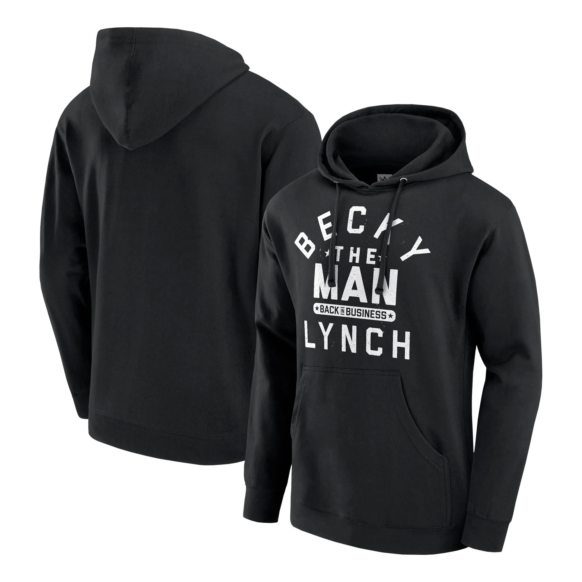 Men's Black Becky Lynch Back In Business Pullover Hoodie sold by WWE