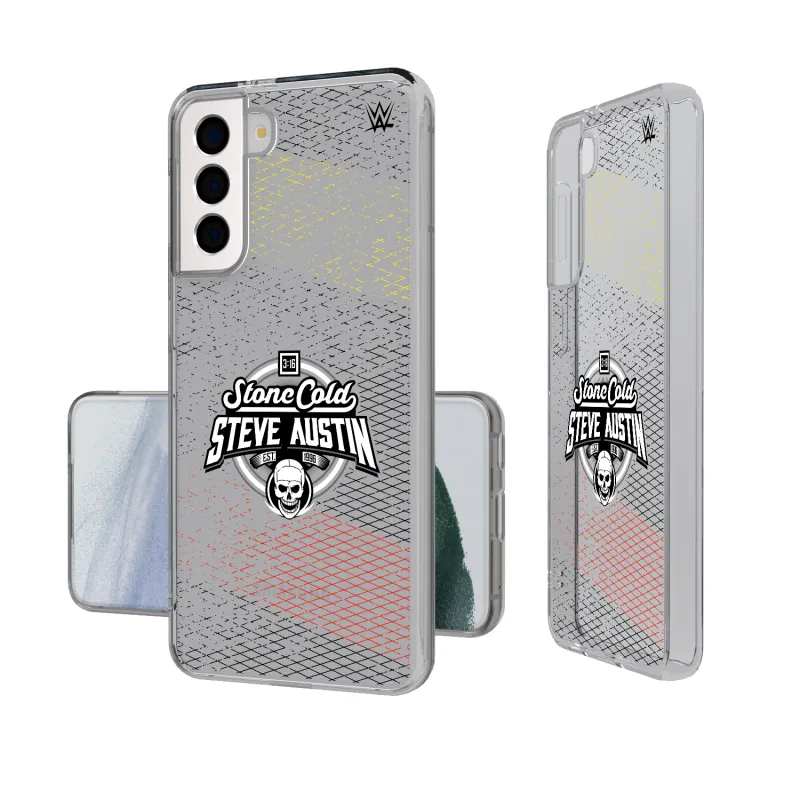 Keyscaper "Stone Cold" Steve Austin Steel Clear Galaxy Phone Case sold by WWE