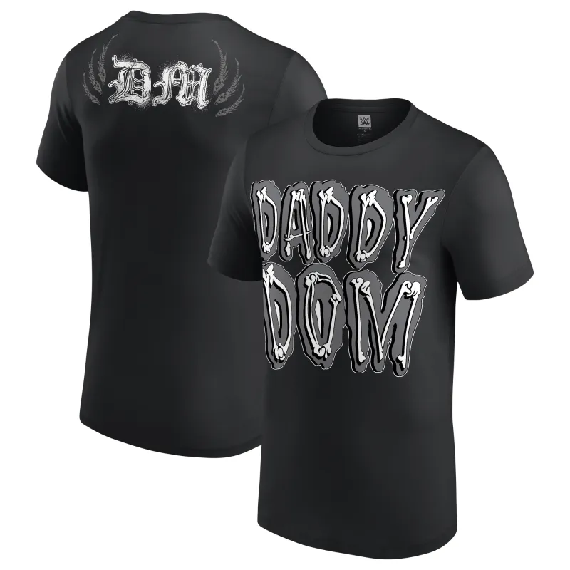 Men's Black Dominik Mysterio Daddy Dom T-Shirt sold by WWE