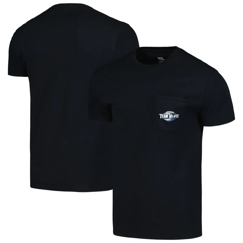 Men's Black Pat McAfee Team McAfee Pocket T-Shirt sold by WWE