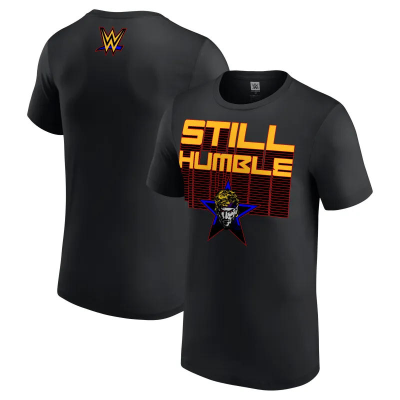 Men's Black Logan Paul Still Humble T-Shirt sold by WWE