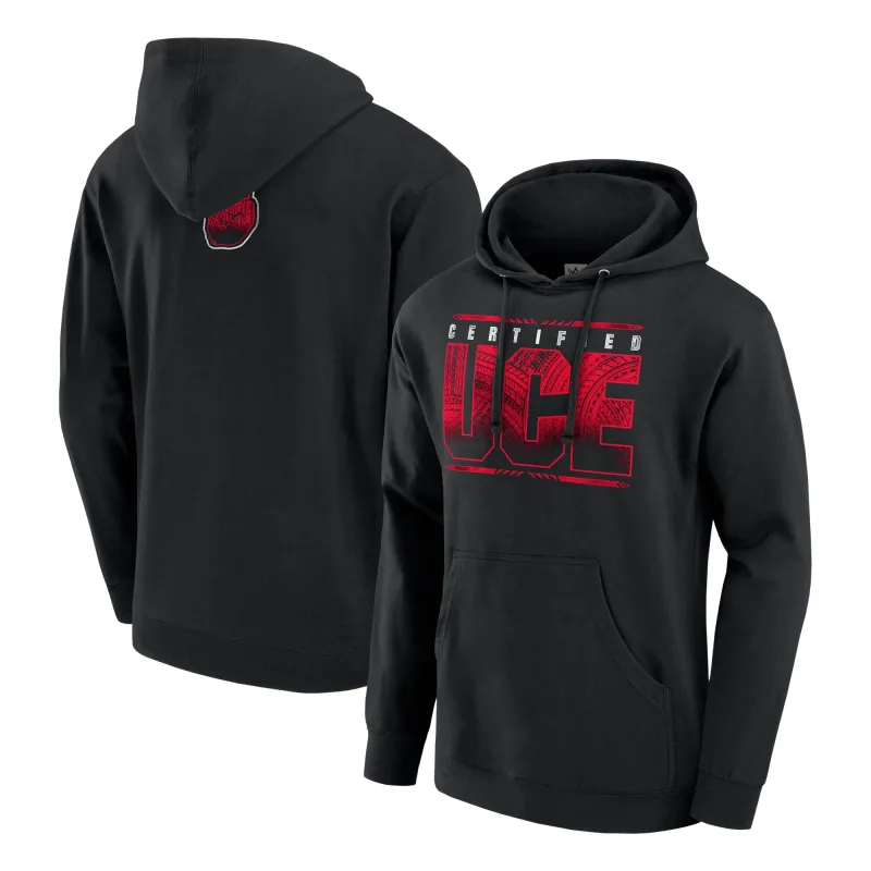 Men's Black The Bloodline OG Bloodline Certified Uce Pullover Hoodie sold by WWE