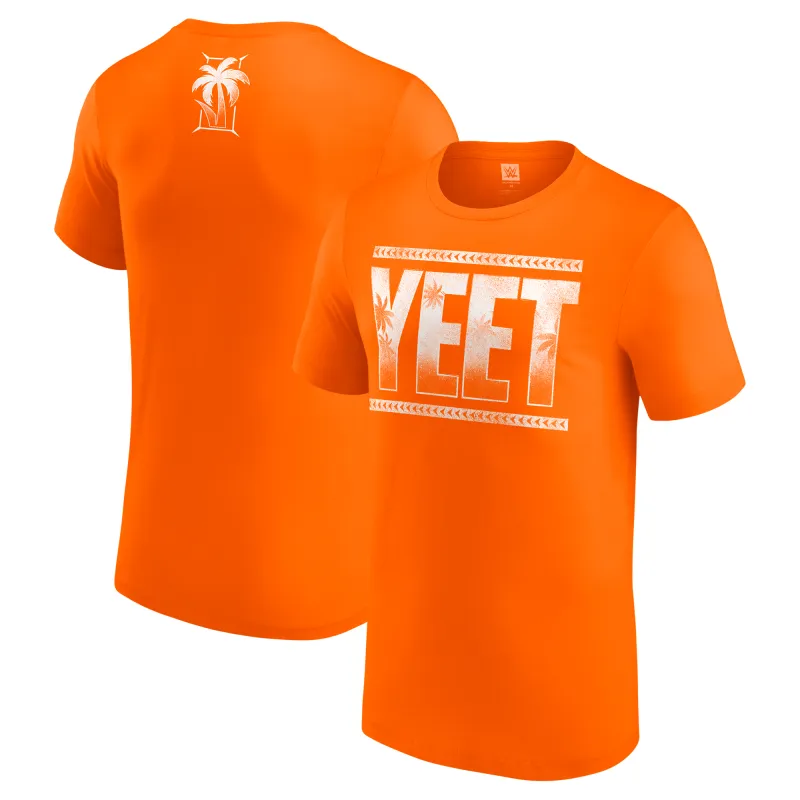 Men's Orange Jey Uso Yeet T-Shirt sold by WWE