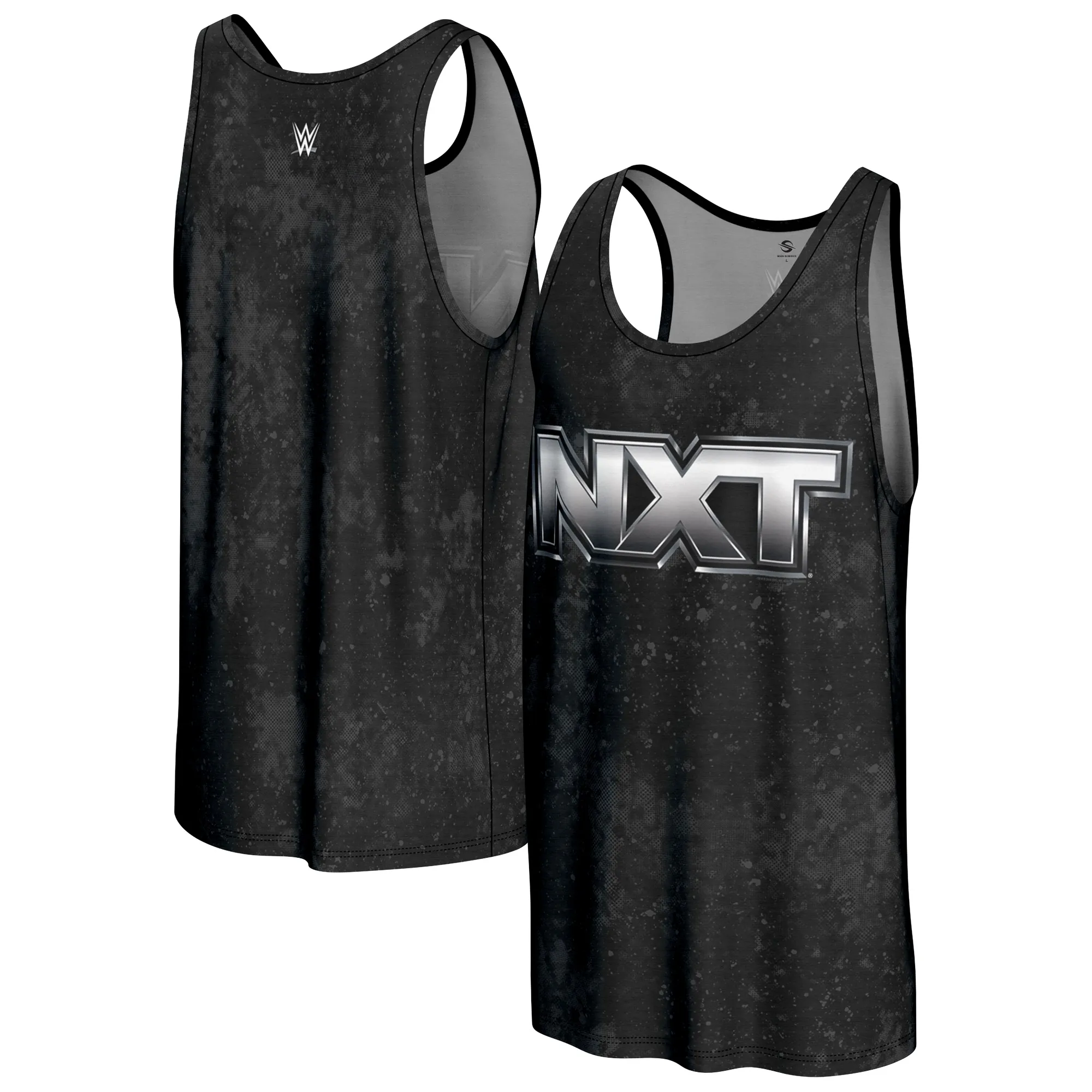 Men's ProSphere Black NXT Logo Tank Top sold by WWE
