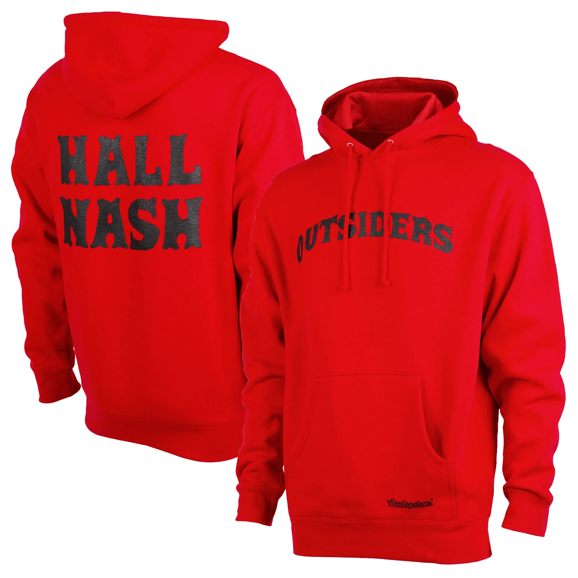 Men's Contenders Clothing Red The Outsiders Logo Pullover Hoodie sold by WWE