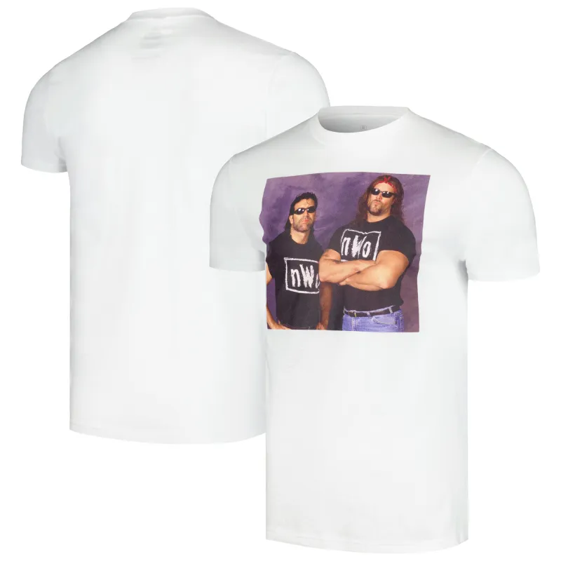 Men's Ripple Junction  White The Outsiders Posin' Studio Portrait T-Shirt sold by WWE