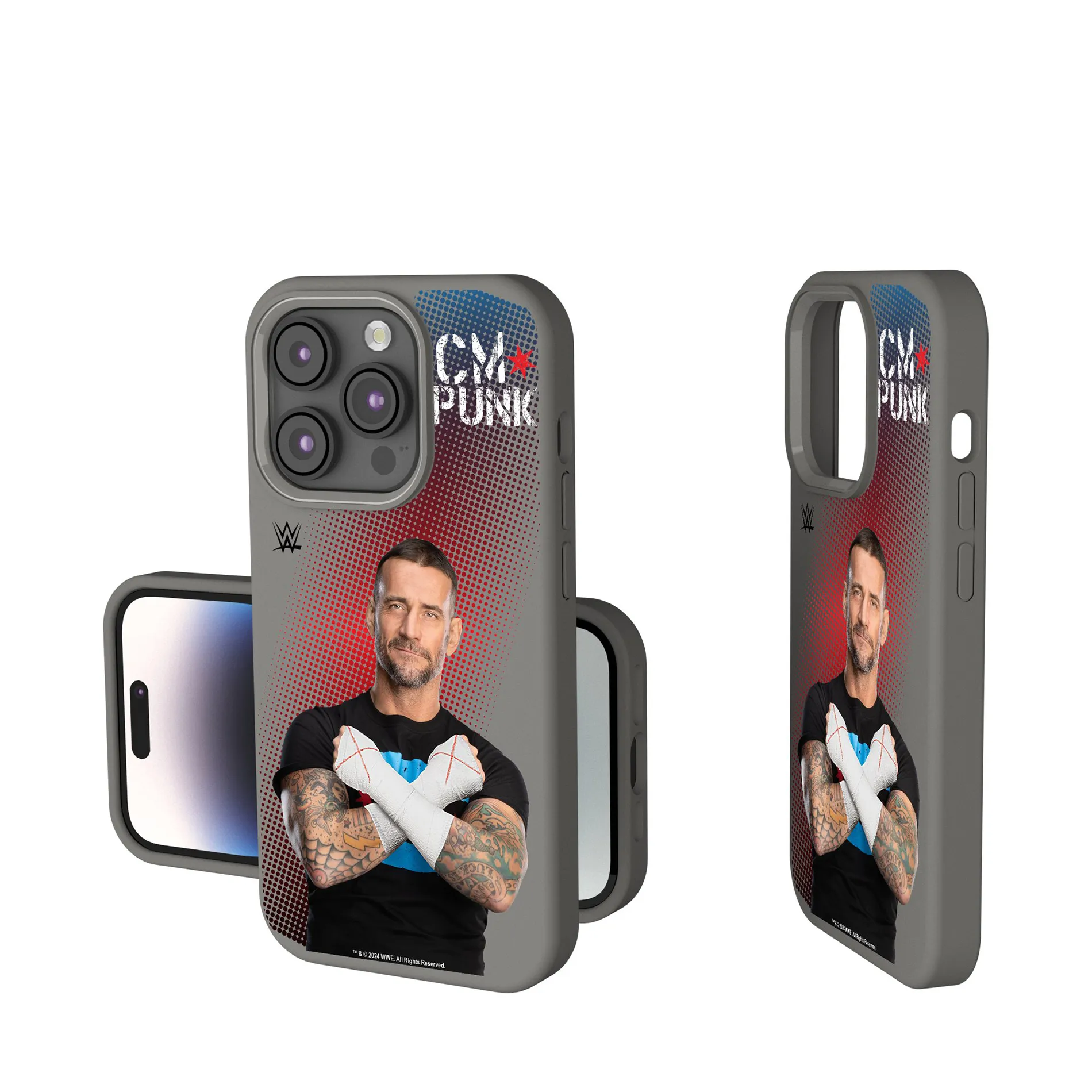 Keyscaper CM Punk WWE Flag Superstar iPhone Soft Touch Case sold by WWE